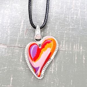 HEART MULTI-COLOR PENDANT